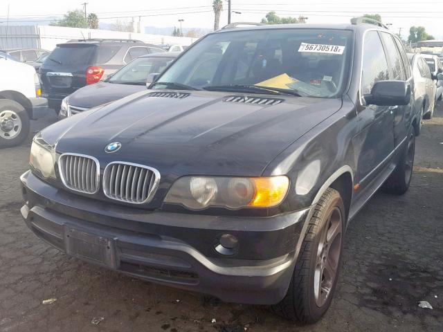 WBAFB33521LH25130 - 2001 BMW X5 4.4I BLACK photo 2