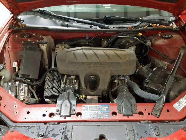2G2WP552371131892 - 2007 PONTIAC GRAND PRIX RED photo 7