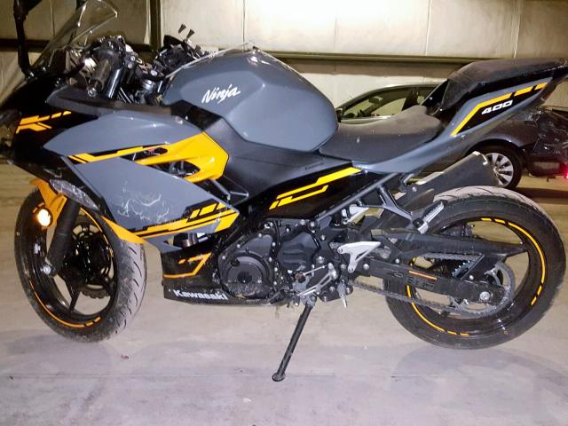 JKAEXKG16JDA09532 - 2018 KAWASAKI EX400 YELLOW photo 9