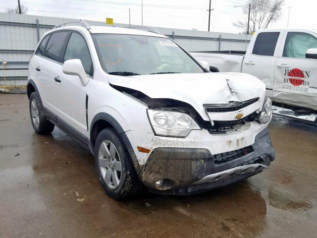 3GNAL2EK8CS564565 - 2012 CHEVROLET CAPTIVA SP WHITE photo 1