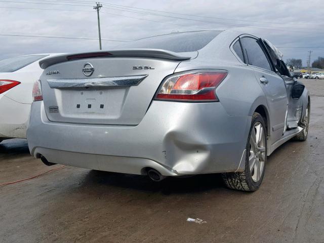 1N4BL3AP5EC326840 - 2014 NISSAN ALTIMA 3.5 SILVER photo 4