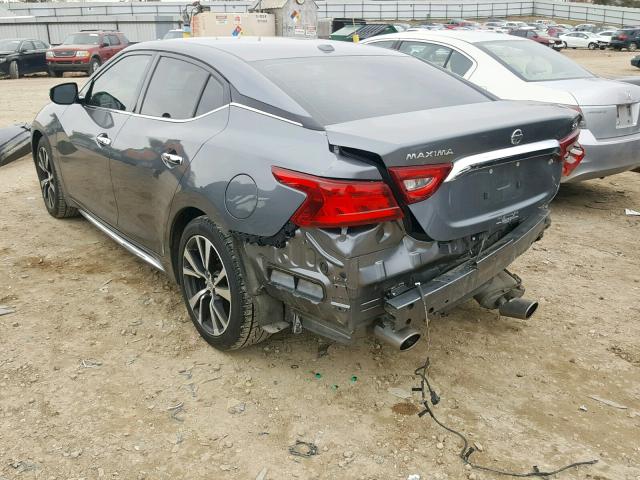 1N4AA6AP2GC420793 - 2016 NISSAN MAXIMA 3.5 GRAY photo 3