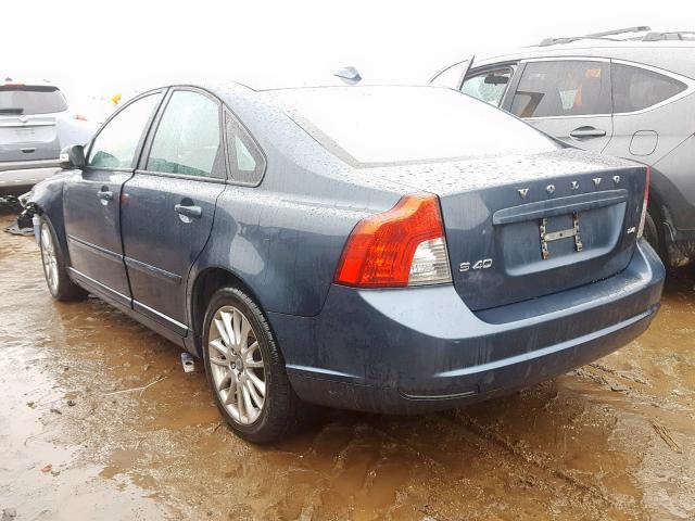 YV1MS382192448956 - 2009 VOLVO S40 2.4I BLUE photo 3