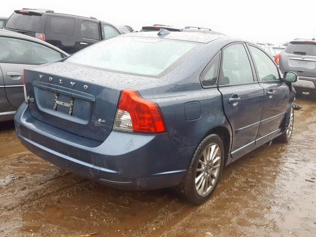 YV1MS382192448956 - 2009 VOLVO S40 2.4I BLUE photo 4