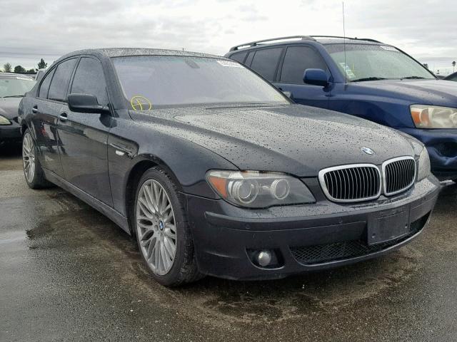 WBAHL83517DT09119 - 2007 BMW 750 BLACK photo 1