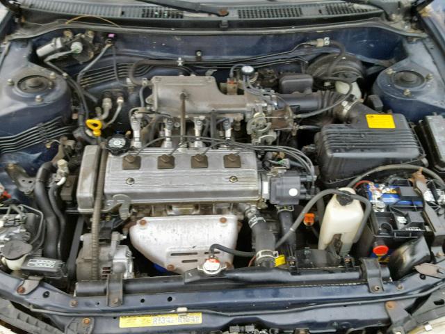 1Y1SK5267VZ427126 - 1997 GEO PRIZM BASE BLUE photo 7