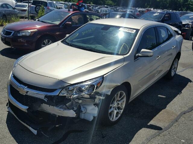 1G11C5SL4FF107941 - 2015 CHEVROLET MALIBU 1LT 米色 照片 2