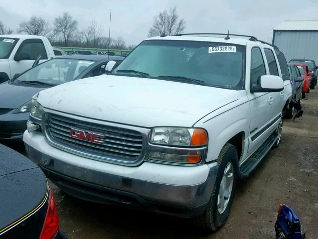 3GKFK16Z63G165023 - 2003 GMC YUKON XL K WHITE photo 2