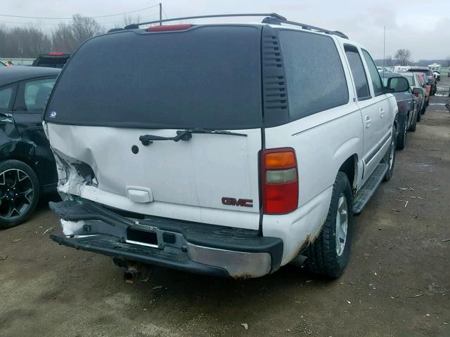 3GKFK16Z63G165023 - 2003 GMC YUKON XL K WHITE photo 4