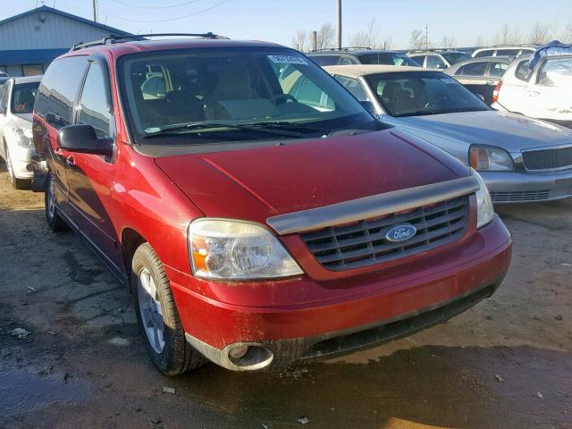 2FMZA57625BA86165 - 2005 FORD FREESTAR S RED photo 1