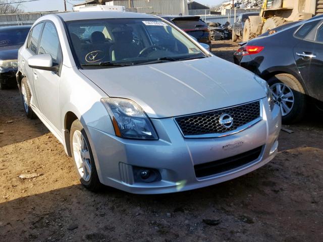 3N1AB6AP2AL687583 - 2010 NISSAN SENTRA 2.0 SILVER photo 1