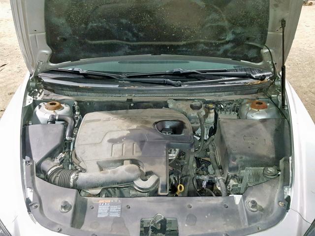 1G1ZC5EB0AF304300 - 2010 CHEVROLET MALIBU 1LT SILVER photo 7
