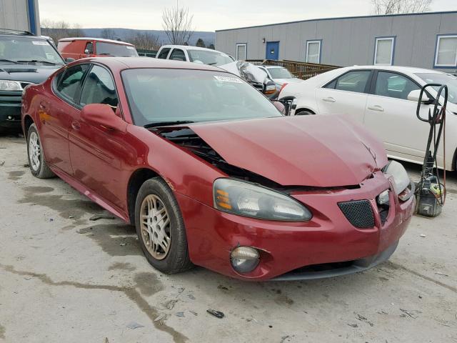 2G2WP522541340177 - 2004 PONTIAC GRAND PRIX MAROON photo 1