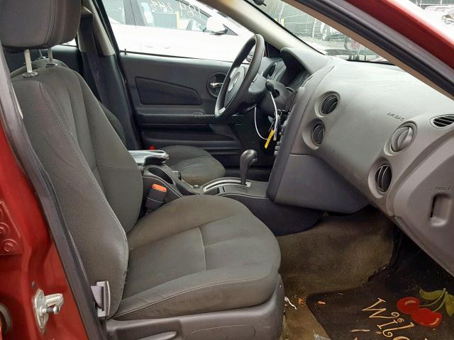 2G2WP522541340177 - 2004 PONTIAC GRAND PRIX MAROON photo 5