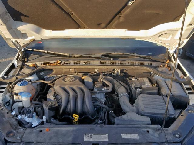 3VW2K7AJ9DM449602 - 2013 VOLKSWAGEN JETTA BASE Սպիտակ լուսանկար 7