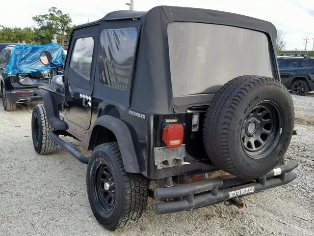 2J4FY29TXKJ155250 - 1989 JEEP WRANGLER / BLACK photo 3