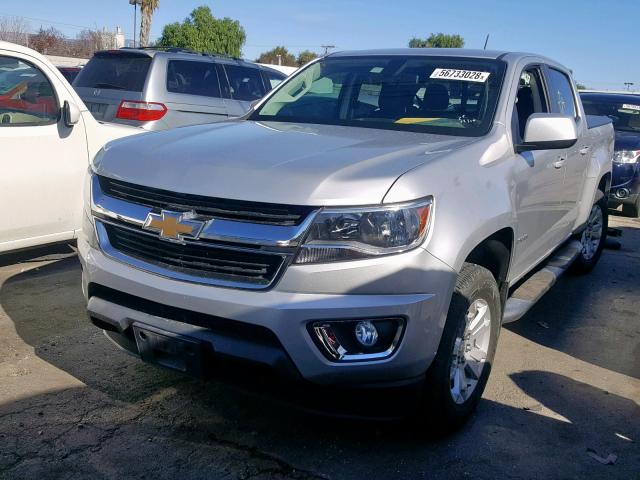 1GCGSCE39G1183657 - 2016 CHEVROLET COLORADO L SILVER photo 2