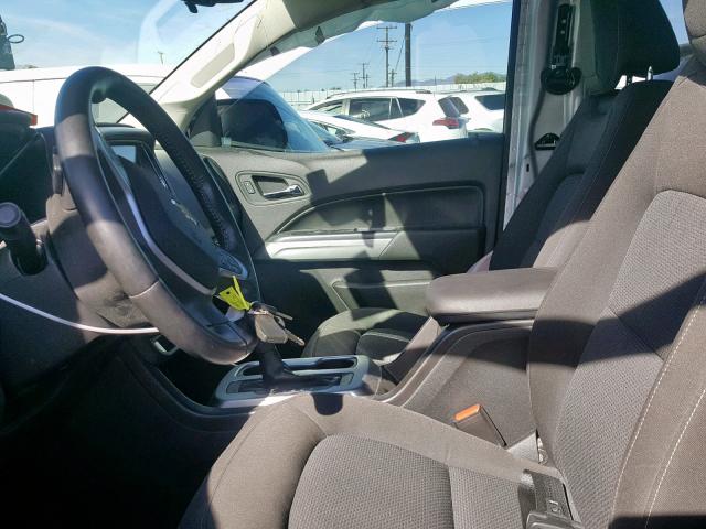 1GCGSCE39G1183657 - 2016 CHEVROLET COLORADO L SILVER photo 5