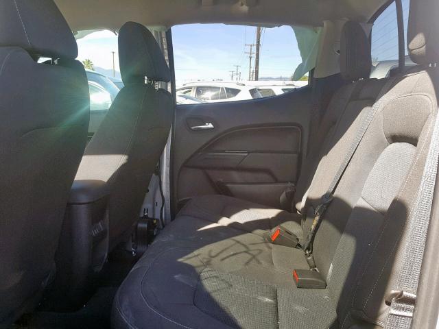 1GCGSCE39G1183657 - 2016 CHEVROLET COLORADO L SILVER photo 6