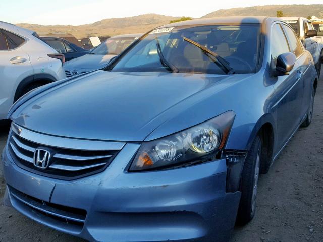 1HGCP2F48CA041345 - 2012 HONDA ACCORD LXP BLUE photo 2