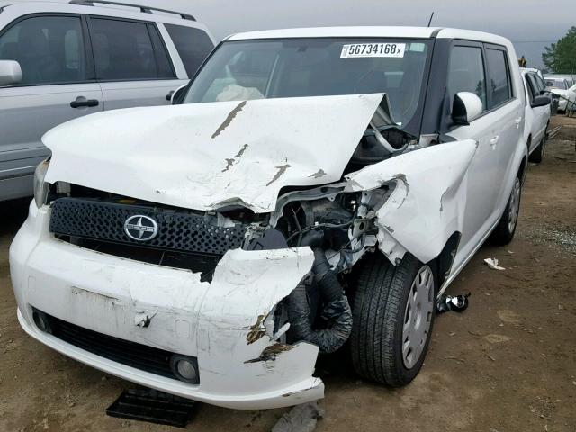JTLKE50E191096056 - 2009 TOYOTA SCION XB Ақ фото 2