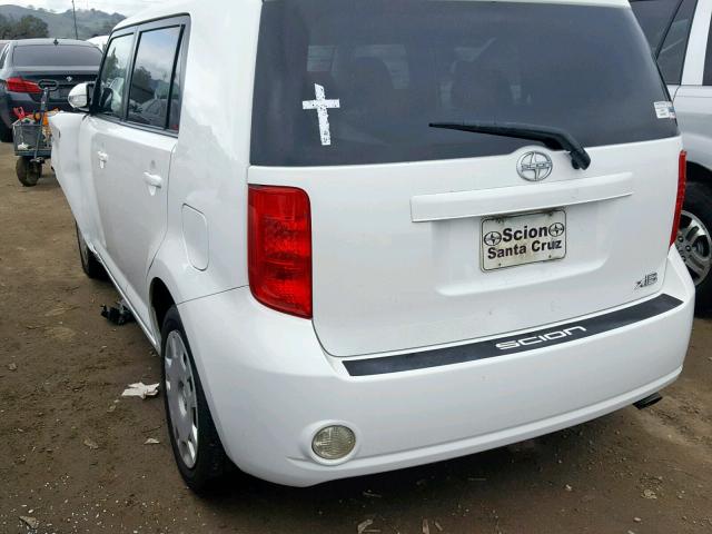 JTLKE50E191096056 - 2009 TOYOTA SCION XB Ақ фото 3