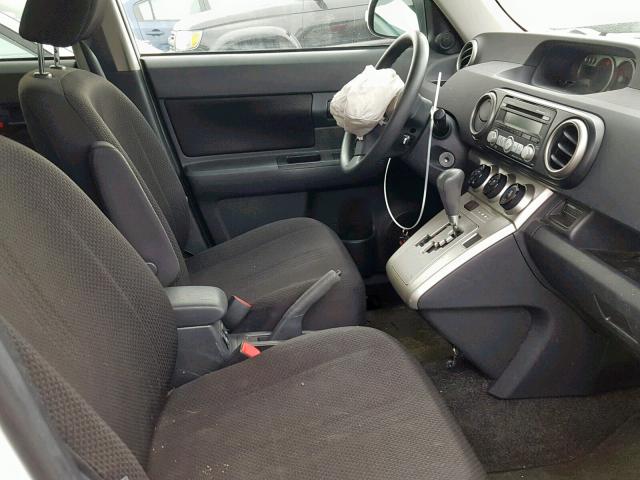 JTLKE50E191096056 - 2009 TOYOTA SCION XB Ақ фото 5