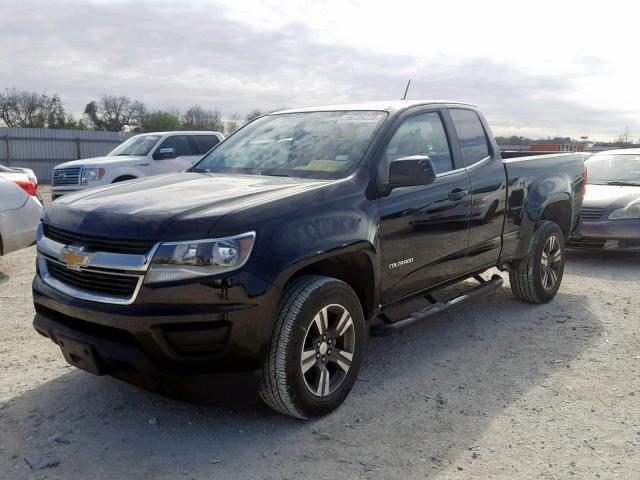 1GCHSCEN8H1240714 - 2017 CHEVROLET COLORADO L BLACK photo 2
