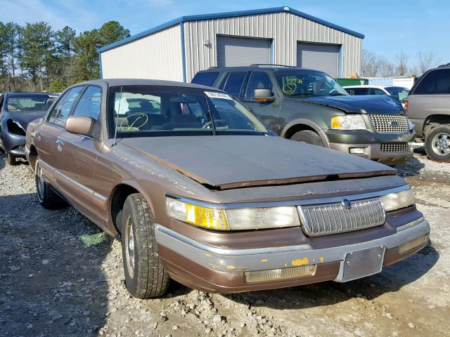 2MECM75W1NX683129 - 1992 MERCURY GRAND MARQ TAN photo 1