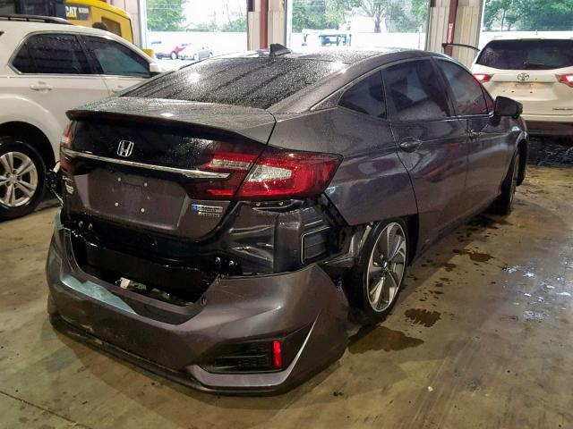 JHMZC5F38JC004471 - 2018 HONDA CLARITY TO GRAY photo 4