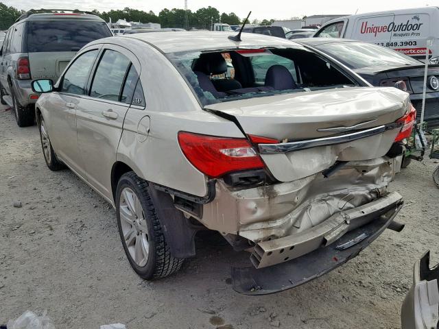 1C3CCBABXDN669356 - 2013 CHRYSLER 200 LX GOLD photo 3