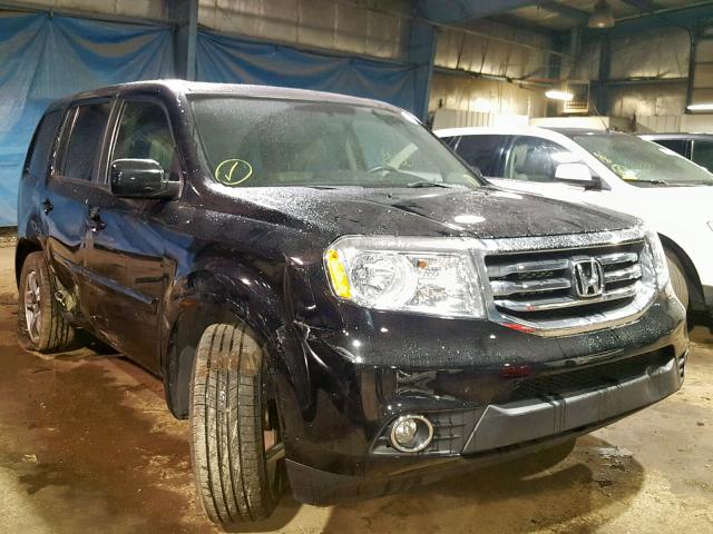 5FNYF4H32FB063070 - 2015 HONDA PILOT SE BLACK photo 1