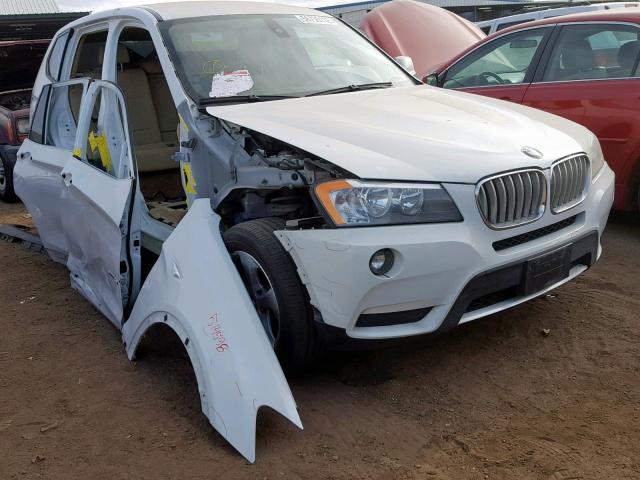 5UXWX5C52CL725143 - 2012 BMW X3 XDRIVE2 WHITE photo 1