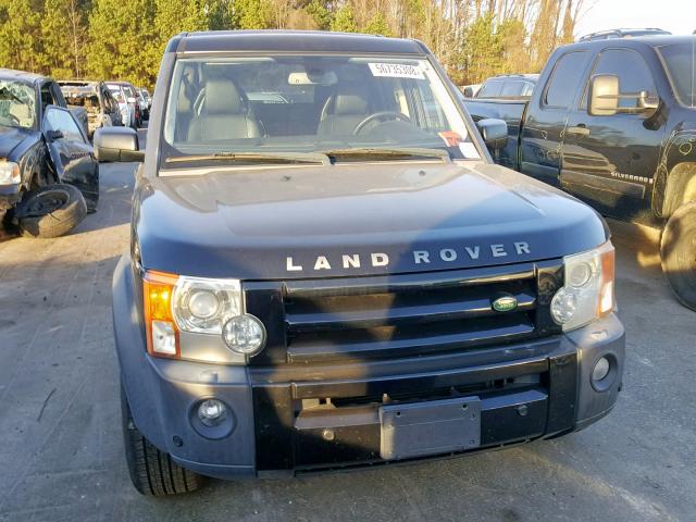 SALAG25488A448489 - 2008 LAND ROVER LR3 HSE BLACK photo 9