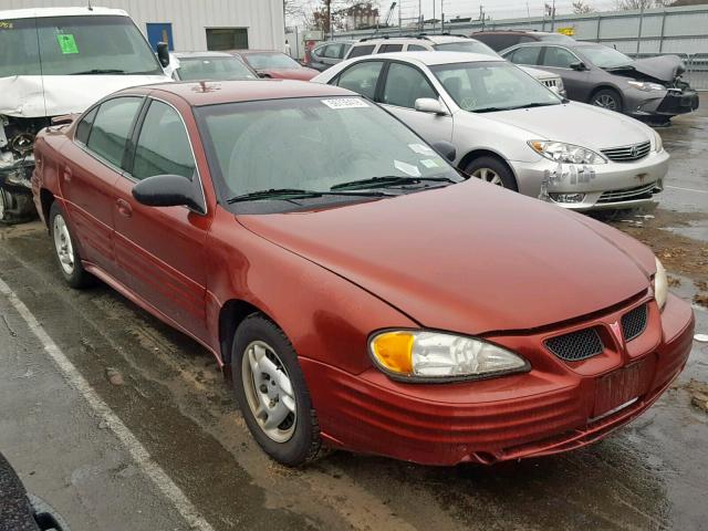 1G2NE52F12C281124 - 2002 PONTIAC GRAND AM S RED photo 1