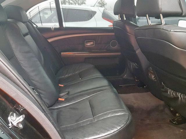 WBAGN63413DR09764 - 2003 BMW 745 LI BLACK photo 6