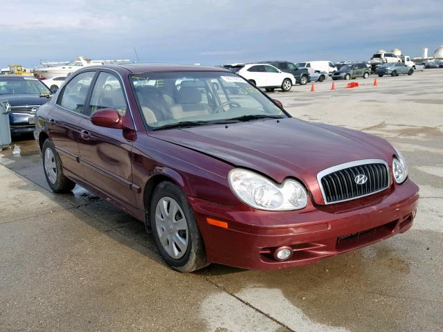 KMHWF25S95A127678 - 2005 HYUNDAI SONATA GL RED photo 1