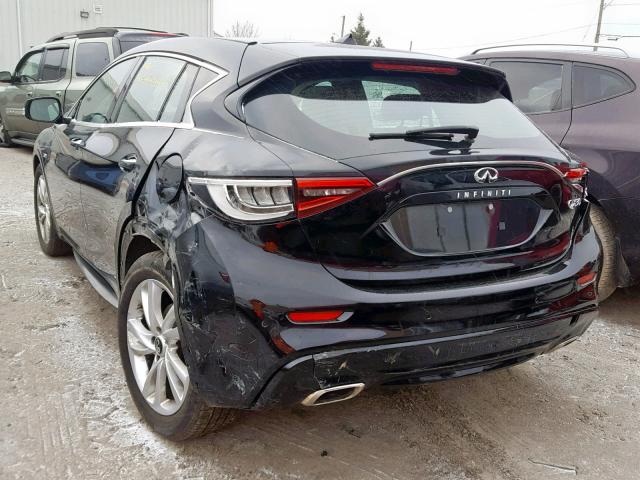 SJKCH5CP7HA030563 - 2017 INFINITI QX30 BASE BLACK photo 3