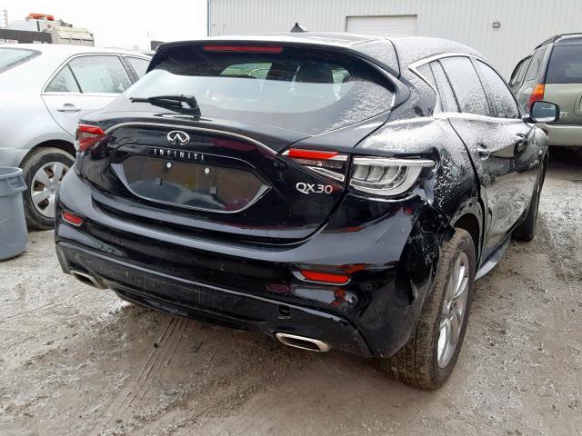 SJKCH5CP7HA030563 - 2017 INFINITI QX30 BASE BLACK photo 4