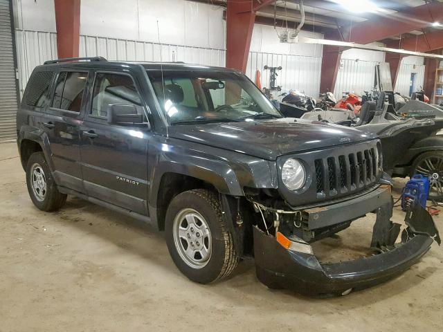 1J4NF1GB2BD121913 - 2011 JEEP PATRIOT SP GRAY photo 1