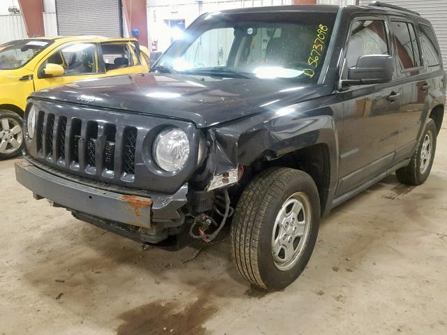 1J4NF1GB2BD121913 - 2011 JEEP PATRIOT SP GRAY photo 9