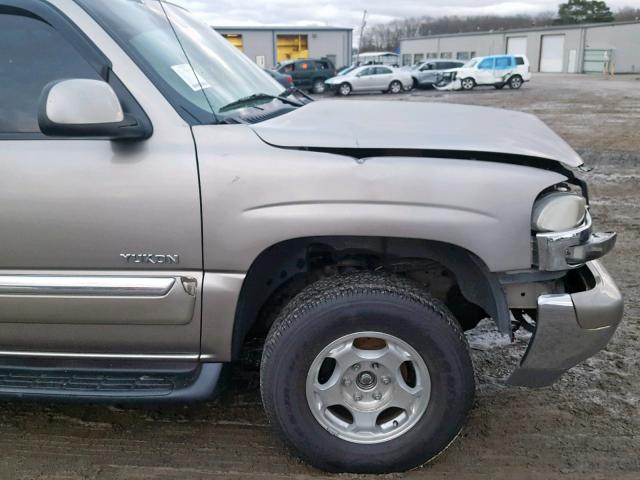 1GKEK13Z53R273679 - 2003 GMC YUKON BEIGE photo 10