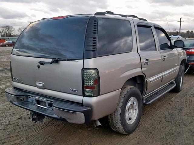 1GKEK13Z53R273679 - 2003 GMC YUKON BEIGE photo 4