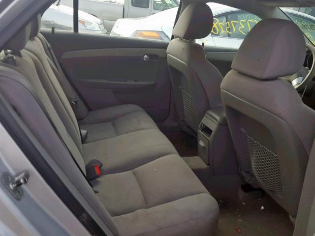 1G1ZB5EB2AF104036 - 2010 CHEVROLET MALIBU LS ვერცხლისფერი ფოტო 6