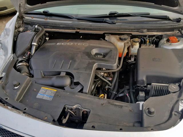 1G1ZB5EB2AF104036 - 2010 CHEVROLET MALIBU LS ვერცხლისფერი ფოტო 7