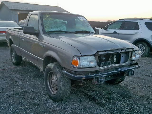 1FTYR10U16PA19092 - 2006 FORD RANGER TAN photo 1