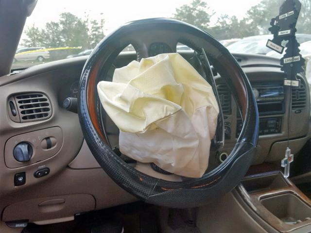 5LMFU28R41LJ25847 - 2001 LINCOLN NAVIGATOR Bordo foto 9