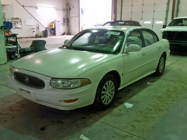 1G4HP52K95U272777 - 2005 BUICK LESABRE CU WHITE photo 2