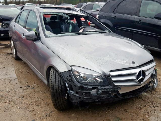 WDDGF5EB9BR152691 - 2011 MERCEDES-BENZ C 300 GRAY photo 1