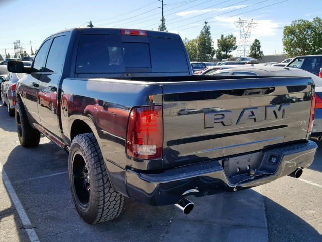 1C6RR6MT9HS622740 - 2017 RAM 1500 SPORT BLACK photo 3